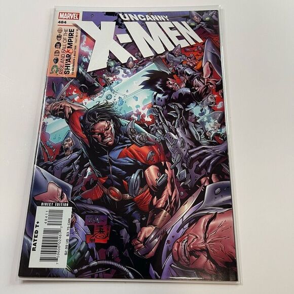 X-Men Comic Book Lot 195-199 First Class 8 Uncanny 484 485 Marvel Primary Infect - Picture 8 of 9